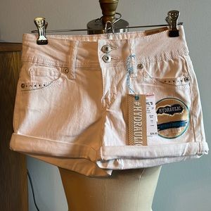 NWT white Hydraulic shorts